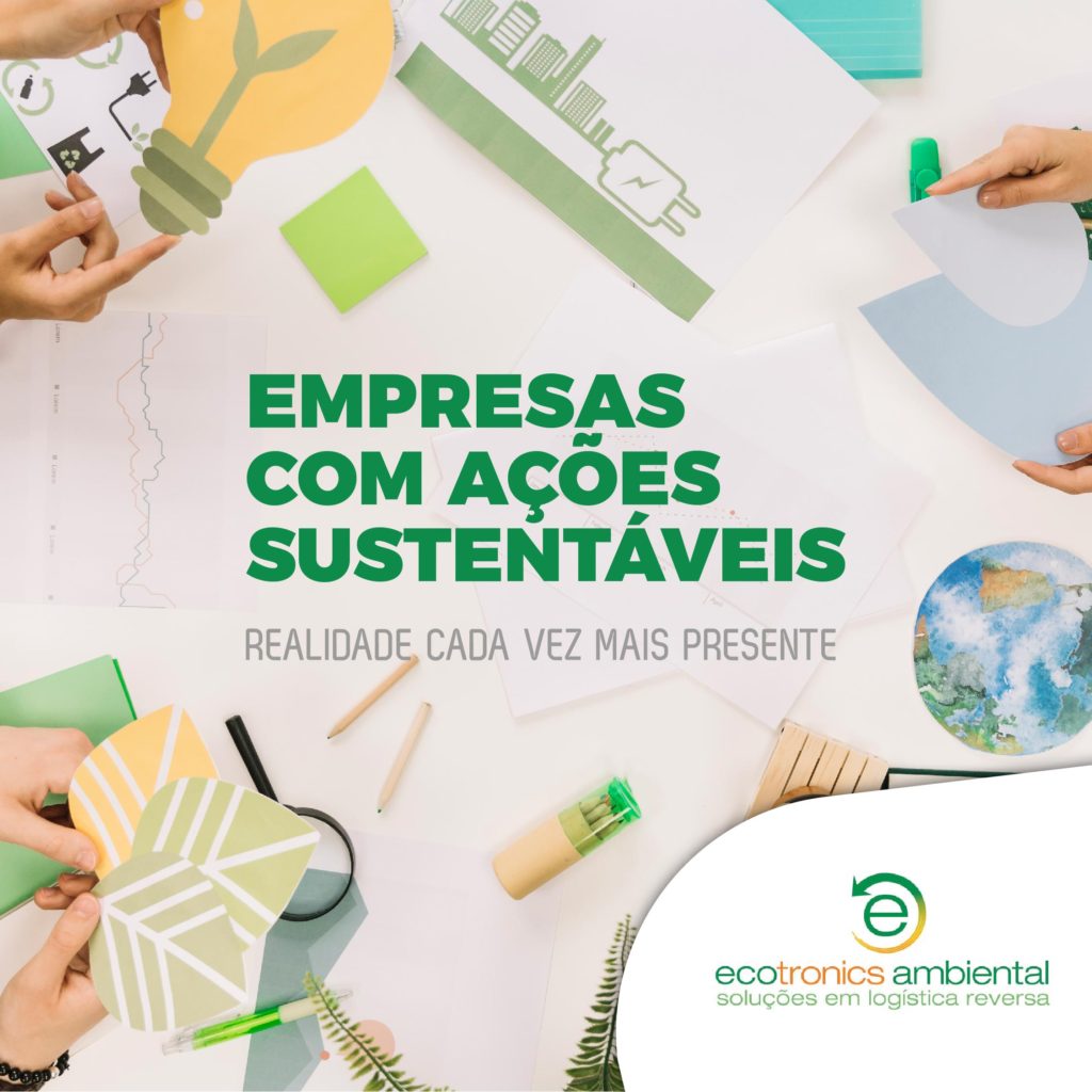 Empresa ações sustentáveis Ecotronics Ambiental Soluções em