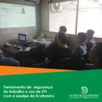 Treinamento Equipe Ecotronics Ambiental