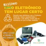 Resíduo eletrônico tem lugar certo